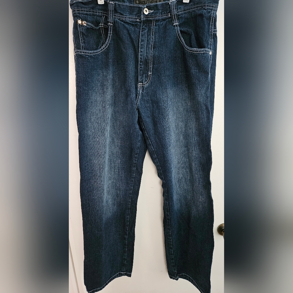 SOUTHPOLE Men's Jeans 👖. Dark blue in great condition.